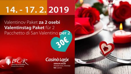 scensko valentinovo paket